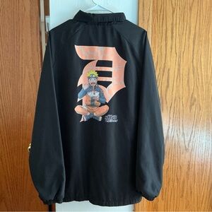 Primitive Skateboarding x Naruto Shippuden Minato bomber coach jacket